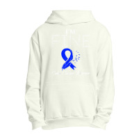 Colon Cancer Warrior I'm Fine T Shirt Urban Pullover Hoodie | Artistshot