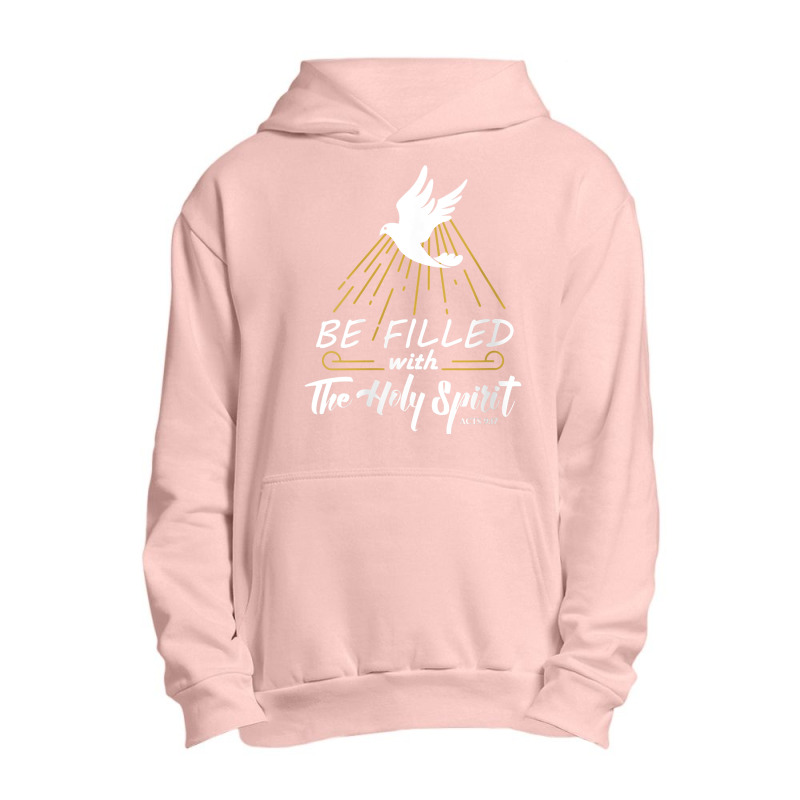 Womens Be Filled With The Holy Spirit Conversion Of Paul Pentecost V N Urban Pullover Hoodie | Artistshot