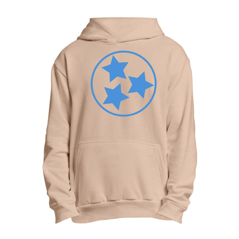 Titan S Blue Tri Star Classic Urban Pullover Hoodie | Artistshot