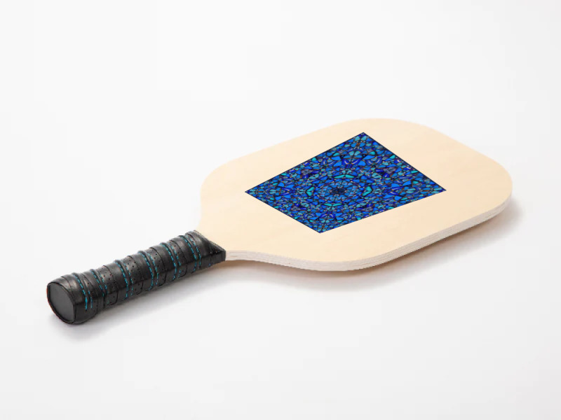 Blue Butterfly Pickleball Paddle | Artistshot