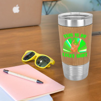 St Patricks Day Gift T  Shirt Doberman Leprechaun St Patricks Day Dog Leatherette Tumbler | Artistshot