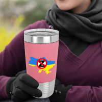 Support Stop War Leatherette Tumbler | Artistshot