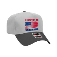 I Identify As Vaccinated Adjustable Baseball Cap | Artistshot