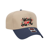 Nobody Can Save Me Adjustable Baseball Cap | Artistshot