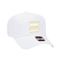 Bookmaker Because Freakin' Awesome Isn't A Job Title Adjustable Baseball Cap | Artistshot