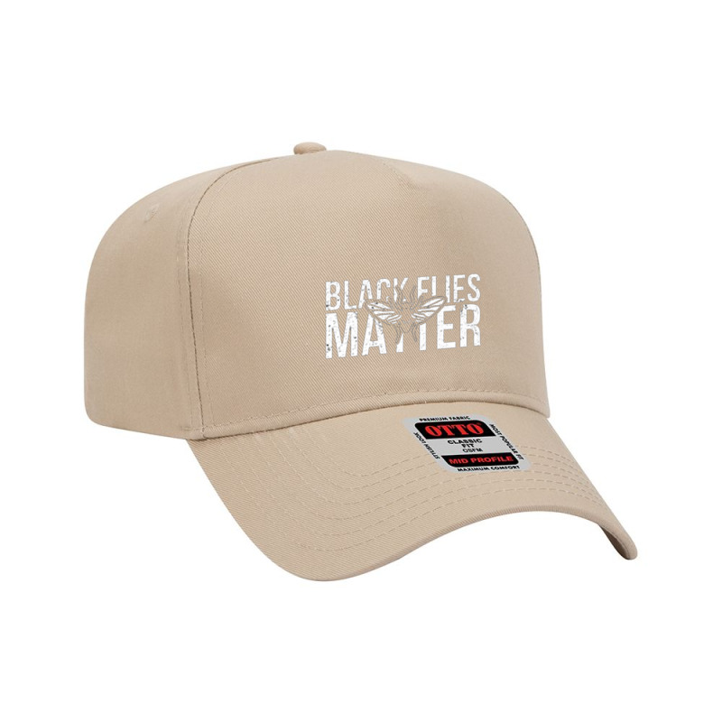 Black Flies Matter Adjustable Baseball Cap | Artistshot