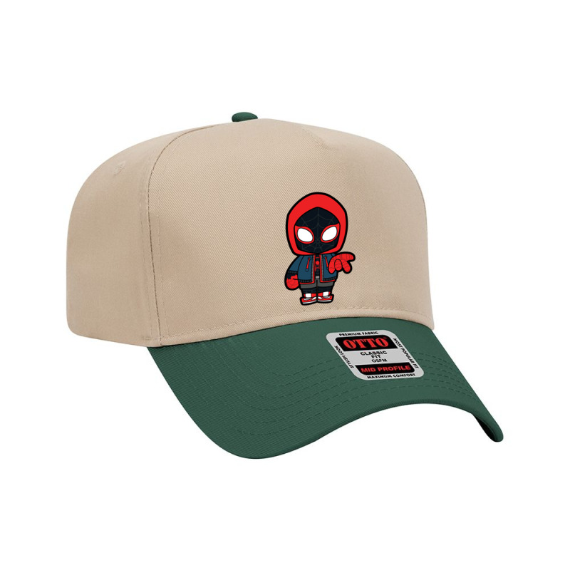 Spider Miles Morales Chibi Adjustable Baseball Cap by kisahnabi | Artistshot