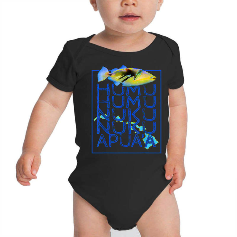 Humuhumunukunukuapua'a Triggerfish Hawaiian T Shirt Baby Bodysuit by nazhirgoodie | Artistshot