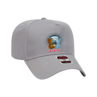 The Fox Loves Play Games Adjustable Baseball Cap | Artistshot