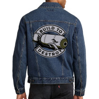 Build To Destroy Air Bomb Men Denim Jacket | Artistshot