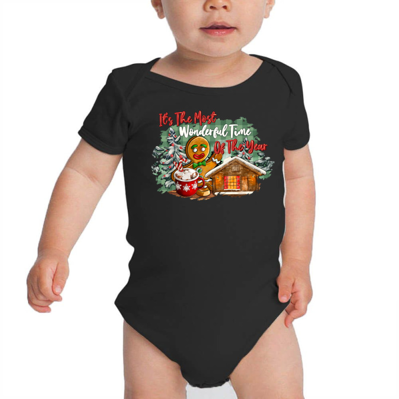 Its The Wonderful Time Of The Year Baby Bodysuit by CowGirlArtShop | Artistshot