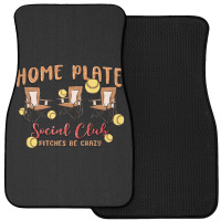 Glitter Softball Front Car Mat | Artistshot