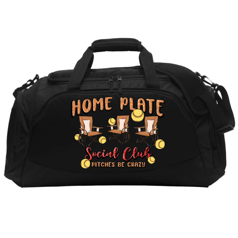 Glitter Softball Active Duffel | Artistshot