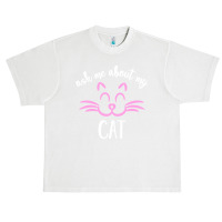 Ask Me About My Cat Urban Heavy T-shirt | Artistshot