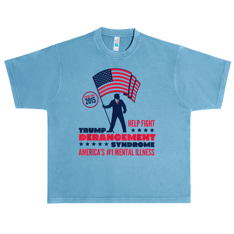 Help Fight Trump Derangement Syndrome Funny Pro Trump T Shirt Urban Heavy T-shirt | Artistshot