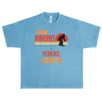 Bigfoot Lives In Perkins Nebraska T Shirt Urban Heavy T-shirt | Artistshot