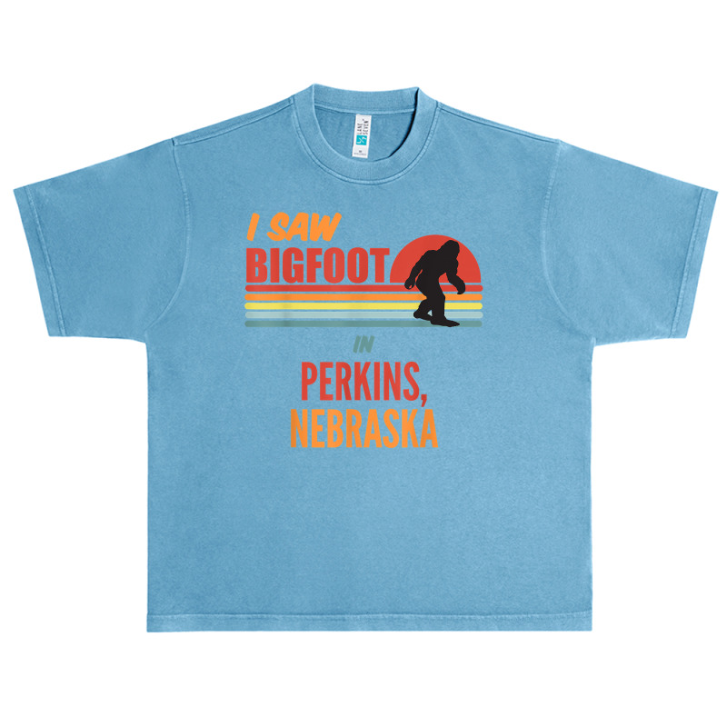 Bigfoot Lives In Perkins Nebraska T Shirt Urban Heavy T-shirt | Artistshot