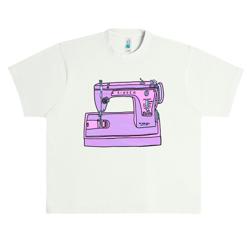 Purple Singer Sewing Machine Urban Heavy T-shirt | Artistshot