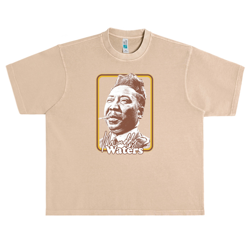 Muddy Waters Vintage Style Fan Art Design Urban Heavy T-shirt | Artistshot