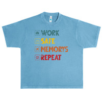 Work Safe Memorys Repeat World Traveler Traveling T Shirt Urban Heavy T-shirt | Artistshot