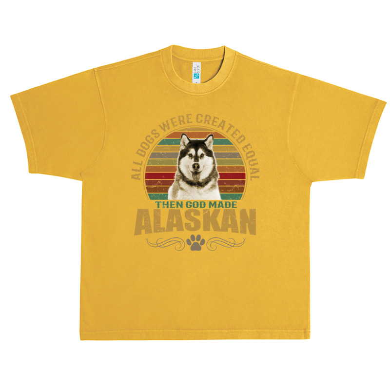 Dog Alaskan Malamute Dog 349 Paws Urban Heavy T-shirt | Artistshot