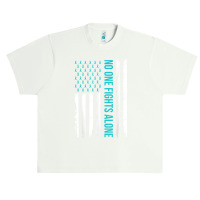 Myasthenia Gravis Awareness Teal Ribbon T Shirt Urban Heavy T-shirt | Artistshot