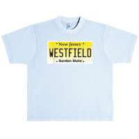 Westfield Nj Hometown New Jersey License Plate Graphic T Shirt Urban Heavy T-shirt | Artistshot