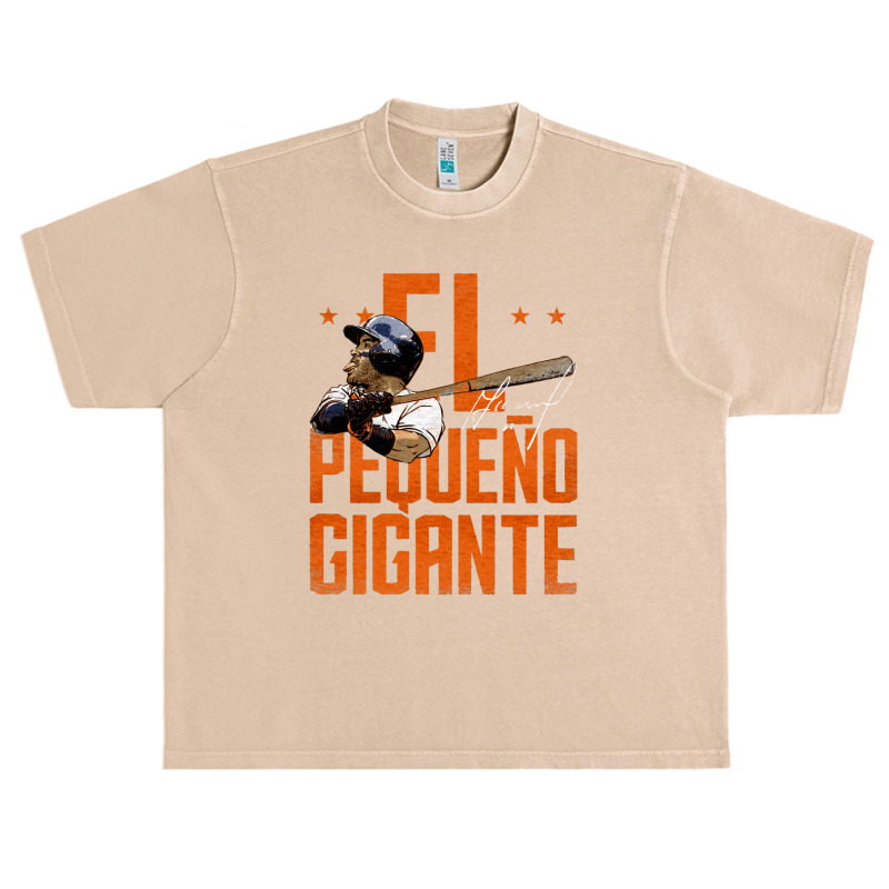 Jose Altuve El Pequeno Gigante Urban Heavy T-shirt by kr205 | Artistshot