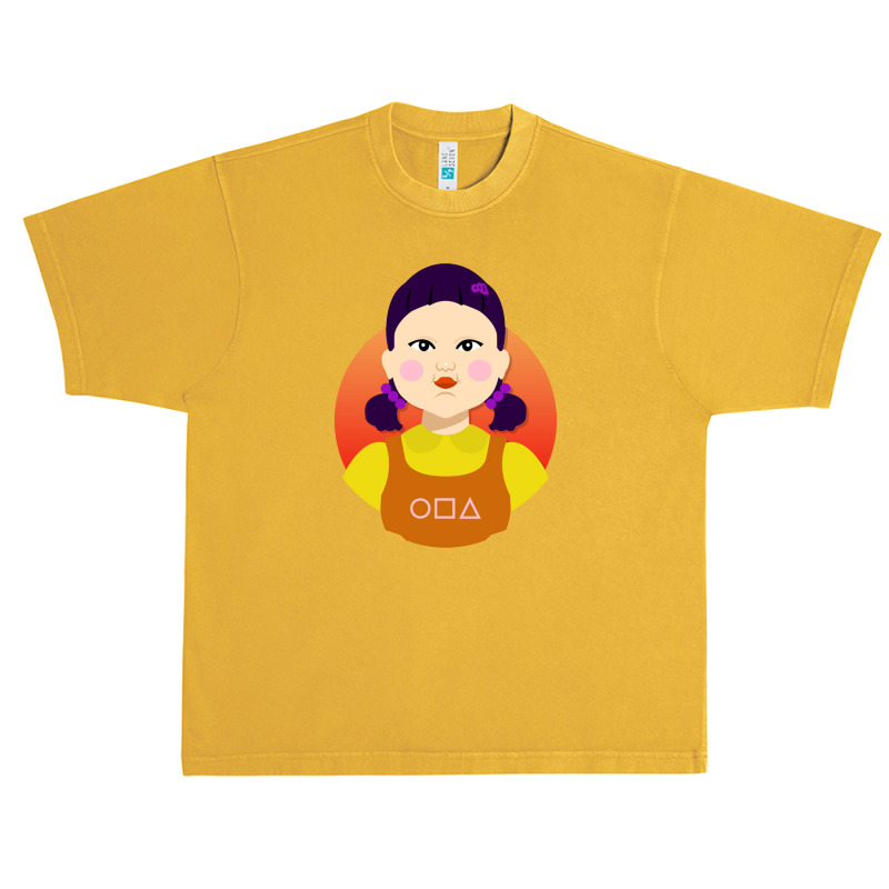 Red Light Green Light   Game Doll Urban Heavy T-shirt | Artistshot