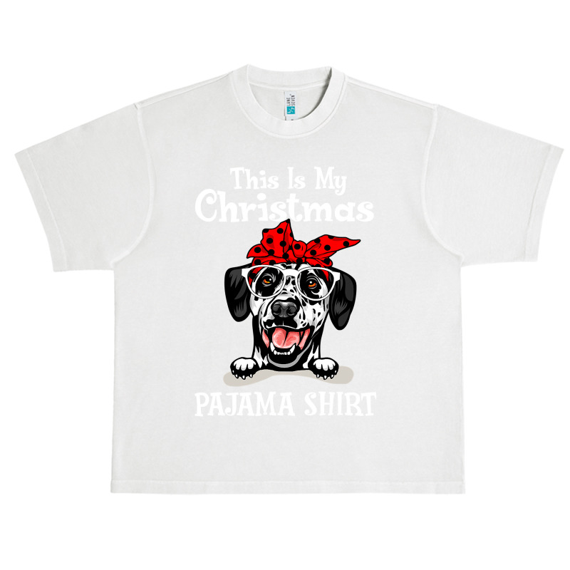 Dalmatian Dog This Is My Christmas Pajama Dalmatian Buffalo Plaid 31 D Urban Heavy T-shirt by circularflap | Artistshot