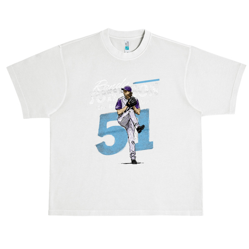 Randy Johnson Retro Urban Heavy T-shirt by kr205 | Artistshot