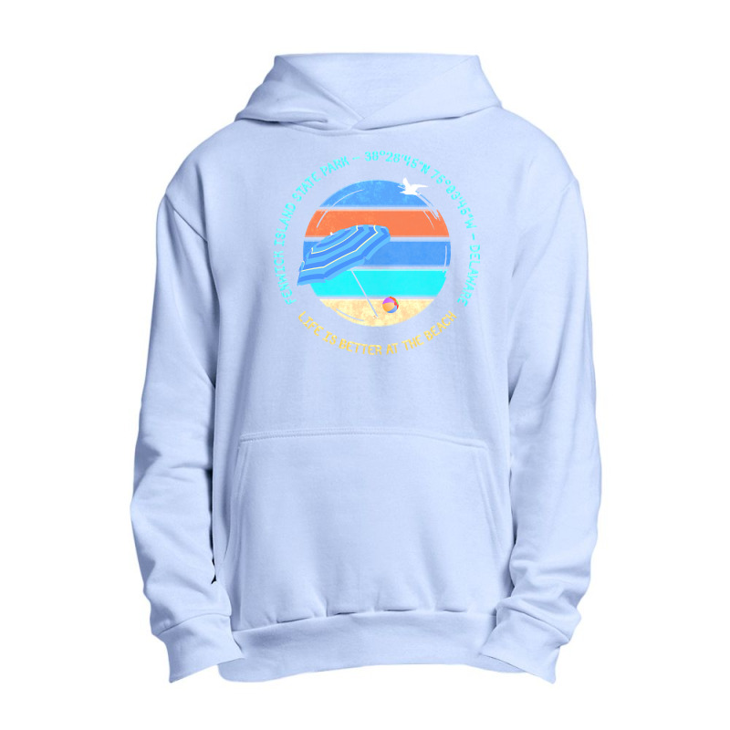 Fenwick Island State Park T  Shirt Fenwick Island State Park, Delaware Urban Pullover Hoodie by barbarakuvalis35 | Artistshot