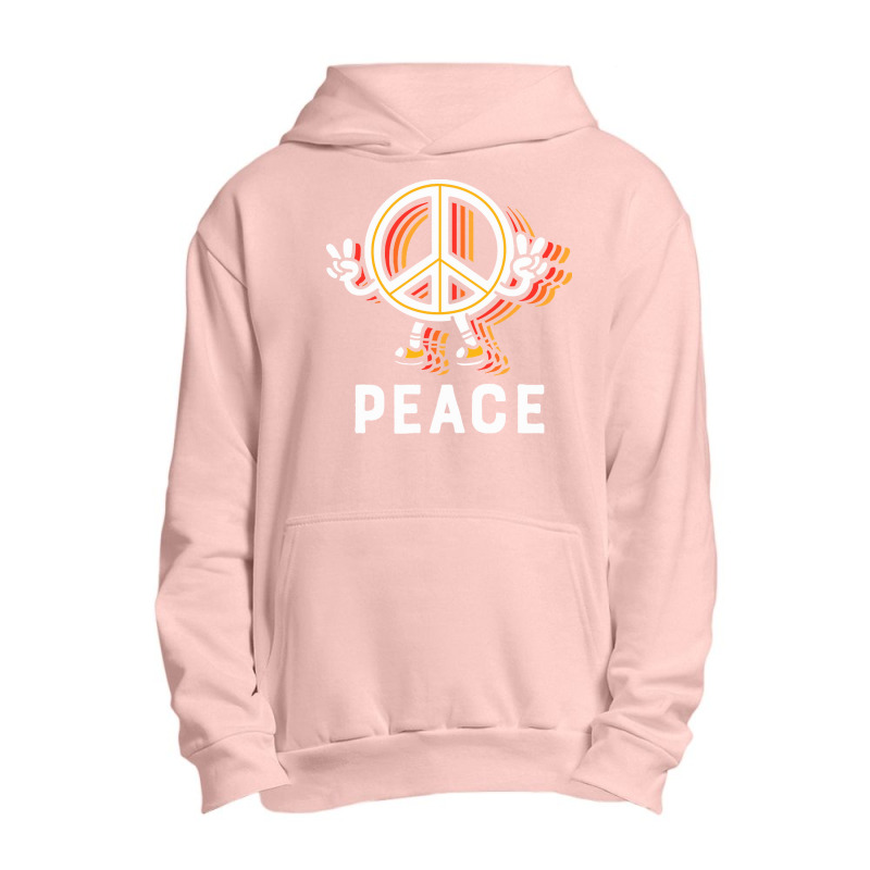 Hippie Peace Love T  Shirt Peace T  Shirt Urban Pullover Hoodie by vivaciouslimb | Artistshot