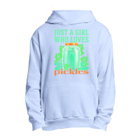 Cucumber T  Shirt Pickle Cucumber Vegan Girl T  Shirt (1) Urban Pullover Hoodie | Artistshot