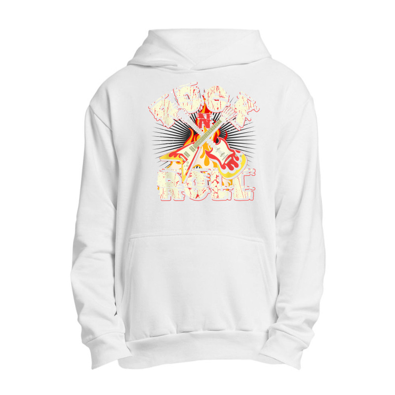 Music Guitar Flames Rock'n'roll Skeleton Musical Instrument T Shirt Urban Pullover Hoodie by naythendeters2000 | Artistshot