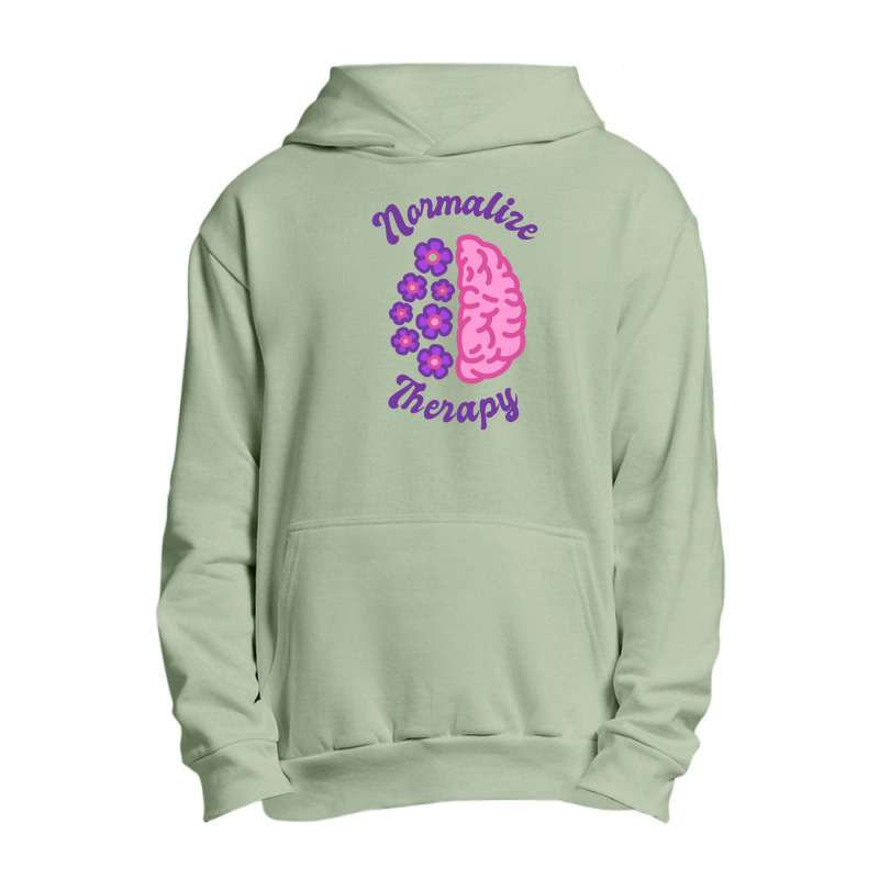 Normalize Therapy - Society Urban Pullover Hoodie by Ashira_Designs | Artistshot