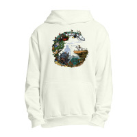 Studio Ghibli Characters (w) Urban Pullover Hoodie | Artistshot