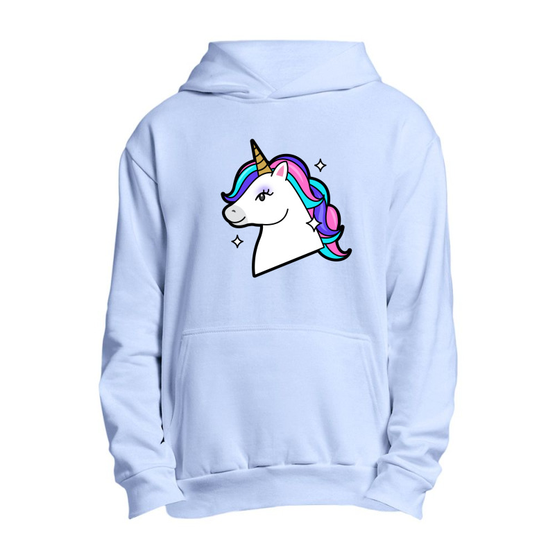 Unicorn Cute Urban Pullover Hoodie by KimberlyKeiza | Artistshot