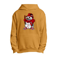 Scary Snowman Urban Pullover Hoodie | Artistshot