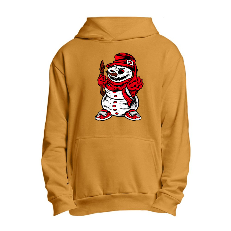 Scary Snowman Urban Pullover Hoodie by KimberlyKeiza | Artistshot