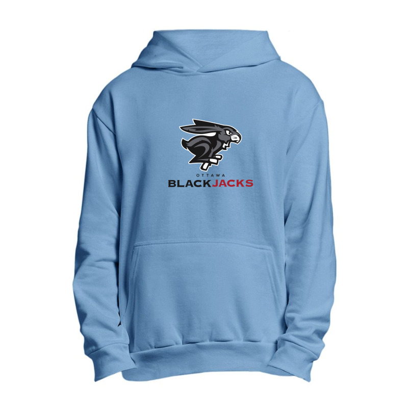 Ottawa Blackjacks Urban Pullover Hoodie | Artistshot