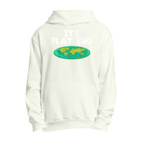 Earth Is Flat Funny World Theory Map T Shirt Urban Pullover Hoodie | Artistshot