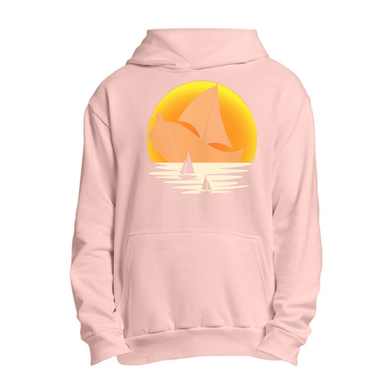 Sailing T  Shirt Sailor Sea Sunset Sail Boat Skipper Sailing T  Shirt Urban Pullover Hoodie | Artistshot