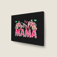 Girl Mama Landscape Canvas Print | Artistshot