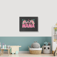 Girl Mama Landscape Canvas Print | Artistshot