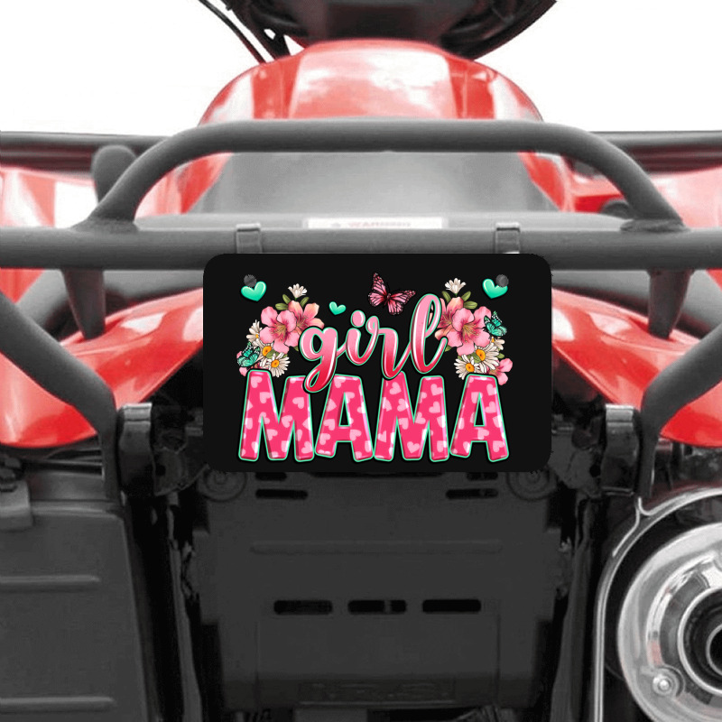 Girl Mama Atv License Plate | Artistshot