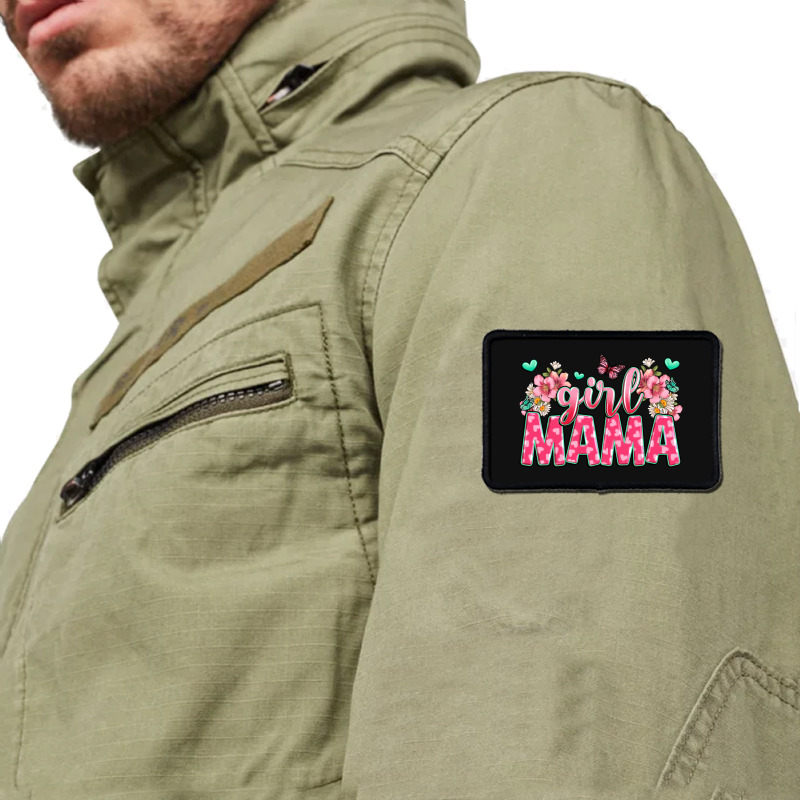 Girl Mama Rectangle Patch | Artistshot