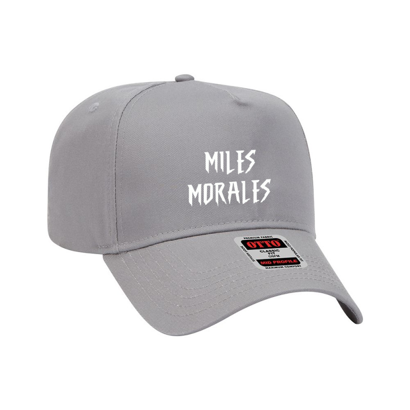 Miles Morales Adjustable Baseball Cap by bittersweet_bear | Artistshot