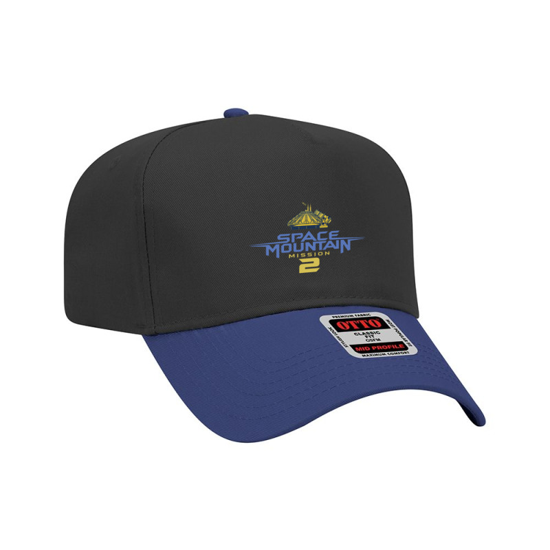 Space Mountain Paris   Theme Park Adjustable Baseball Cap by katokabu | Artistshot