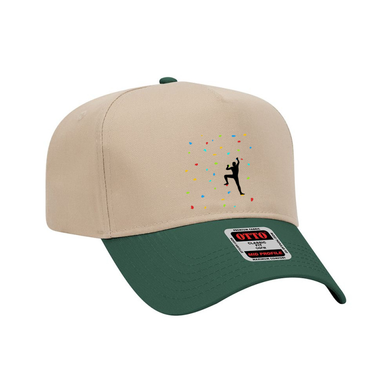 Climbing Wall Climbing Bouldering Adjustable Baseball Cap | Artistshot